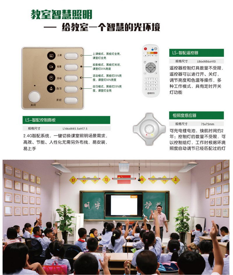 教室燈智能